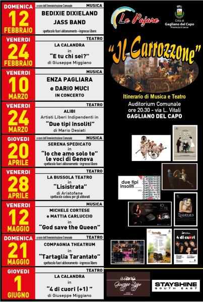 Il Carrozzone rassegna teatrale e musicale