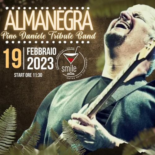 Aperitivo con ALMANEGRA Pino Daniele Tribute Band allo SMILE
