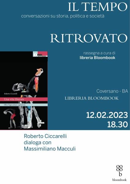 PRESENTAZIONE DEL LIBRO: UNA VITA LIBERATA.OLTRE L'APOCALISSE CAPITALISTA