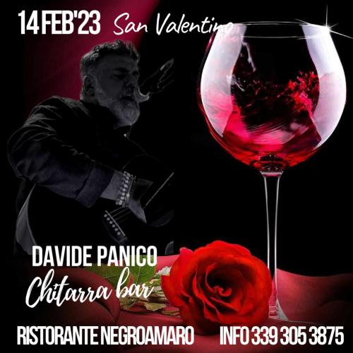 Live di San Valentino con Davide Panico chitarra bar