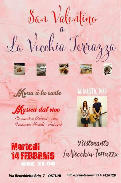 San Valentino a "La Vecchia Terrazza"