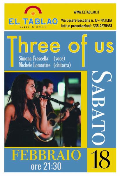 THREE OF US in Concerto