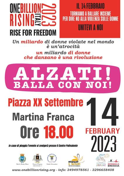 One Billion Rising 2023! Un miliardo di donne danzano contro la violenza