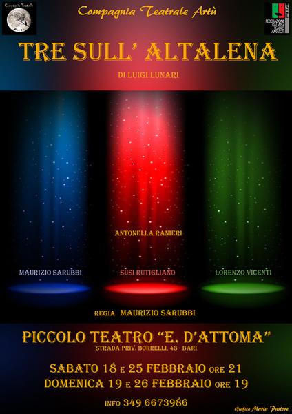 TRE SULL' ALTALENA di Luigi Lunari