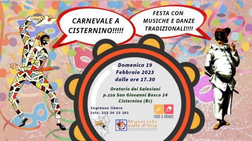 Festa di Carnevale con musiche e danze tradizionali
