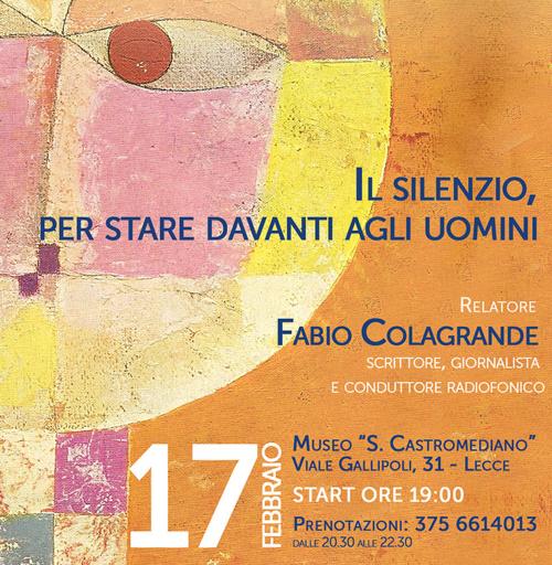Il Silenzio per stare davanti agli uomini