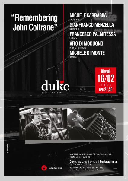 “Remembering John Coltrane”
