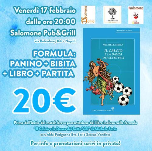 Formula Esclusiva: Cena+partita+libro