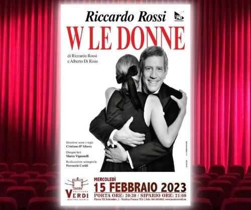 Riccardo Rossi a Martina con “W le donne!”