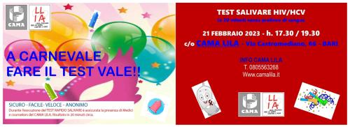 A CARNEVALE FARE IL TEST VALE