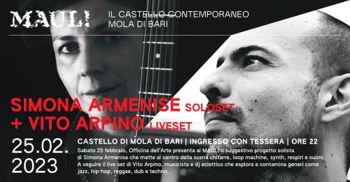 SIMONA ARMENISE + VITO ARPINO live al MAUL!