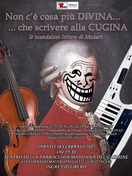 Non c'è cosa più DIVINA... che scrivere alla CUGINA - Le "scandalose" lettere di Mozart