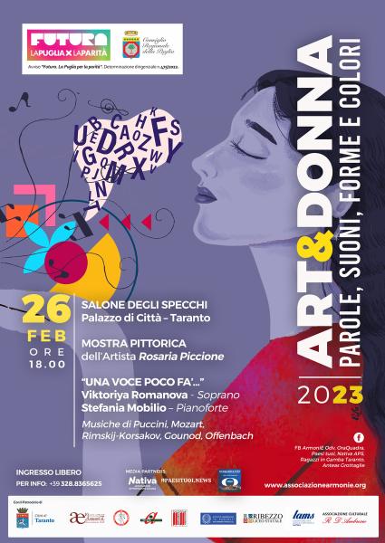 Art&Donna nella Città dei Due Mari - Mostra pittorica e Concerto