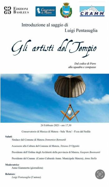 Gli artisti del Tempio. Dal codice di Piero alla squadra e compasso.