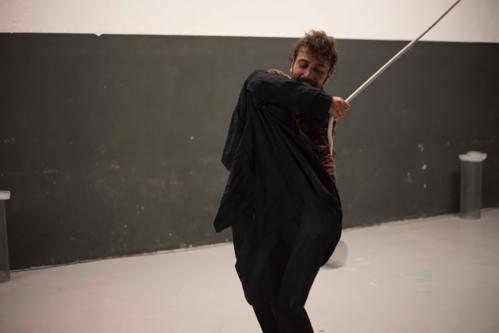 Bernardo Casertano "in scena con "Dino""
