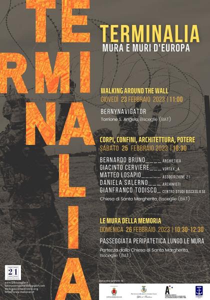 Festival Terminalia 2023 Mura e Muri d'Europa
