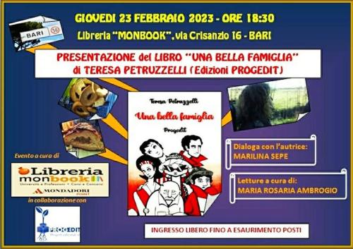 Teresa Petruzzelli presenta “Una bella famiglia”