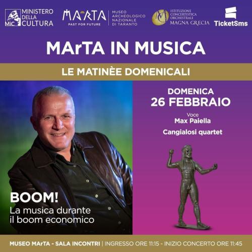 BOOM - Max Paiella & il Cangialosi Quartet