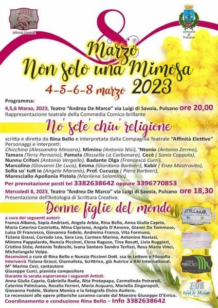 NO' SCTE' CHIU' RELIGIONE