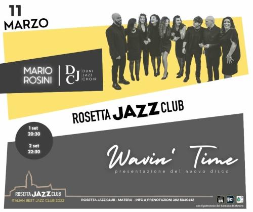 Mario Rosini & Duni Jazz Choir "Wavin' Time"