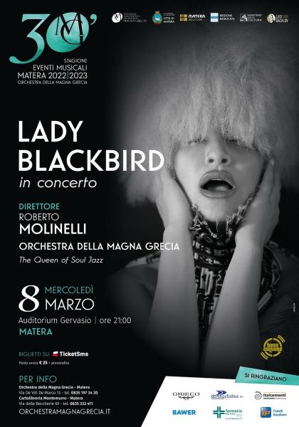 LADY BLACKBIRD & l'Orchestra della Magna Grecia