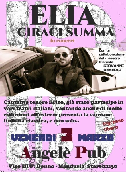 Elia Ciraci Summa & Giovanni Deserio in concert