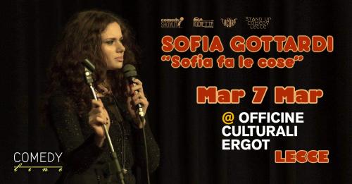 Sofia Gottardi in "Sofia fa le cose" Live Show - Stand up comedy show