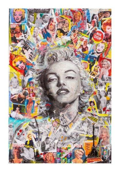 Il Tempo delle Icone. L'arte di Vincenzo Mascoli omaggia con Icons le personalità ‘pop’ del ‘900