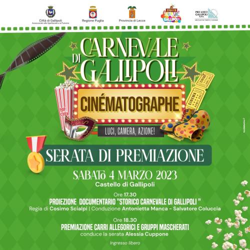 “Storico Carnevale di Gallipoli”  del Regista Cosimo Scialpi
