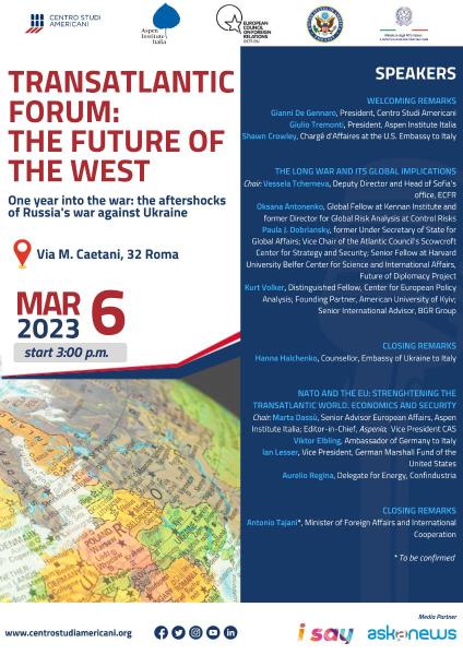 Transatlantic Forum: The Future of The West