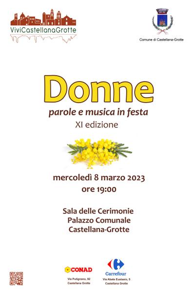Donne - parole e musica in festa: l’8 marzo delle castellanesi