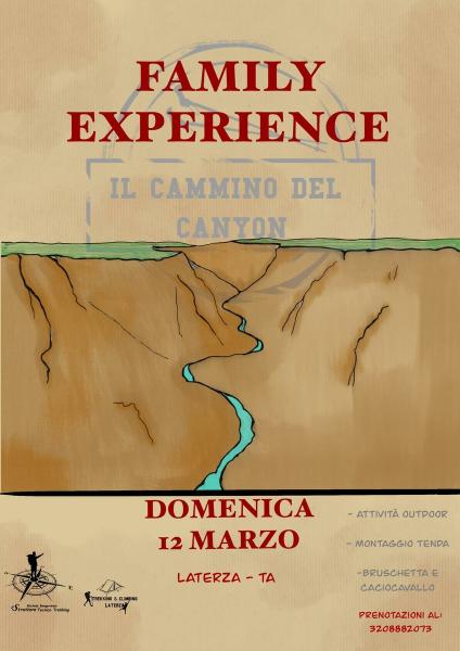 Family Experience "il Cammino del Canyon"
