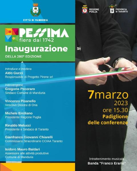Inaugurazione di Pessima | fiera dal 1742