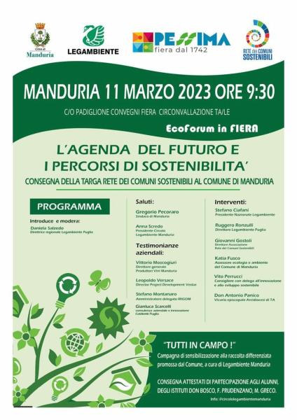 L’agenda del futuro e i percorsi di sostenibilità