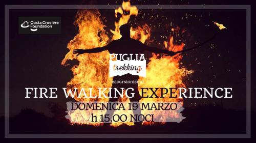 FIRE WALKING EXPERIENCE Trekking con rito del falò