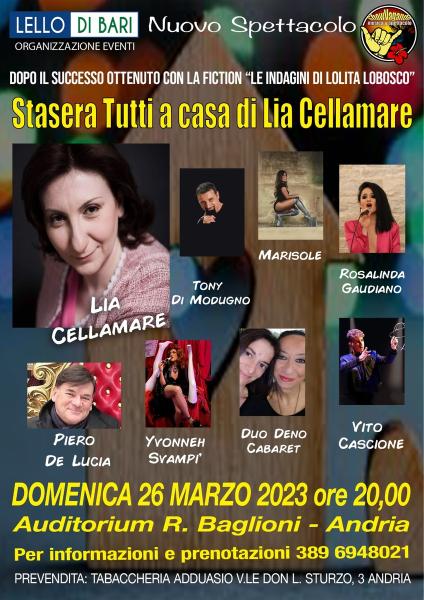 Stasera tutti a casa di Lia Cellamare
