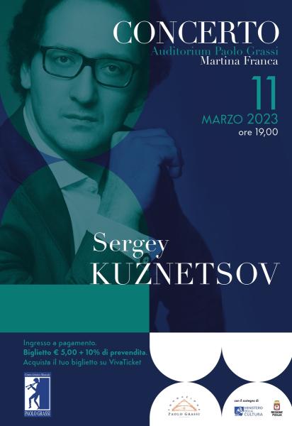Recital pianistico del M° Sergey Kuznetsov