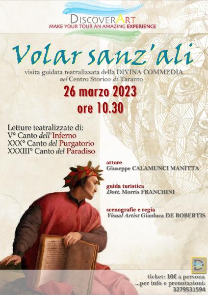 VOLAR SANZ’ALI – visita guidata teatralizzata nel Centro Storico di Taranto