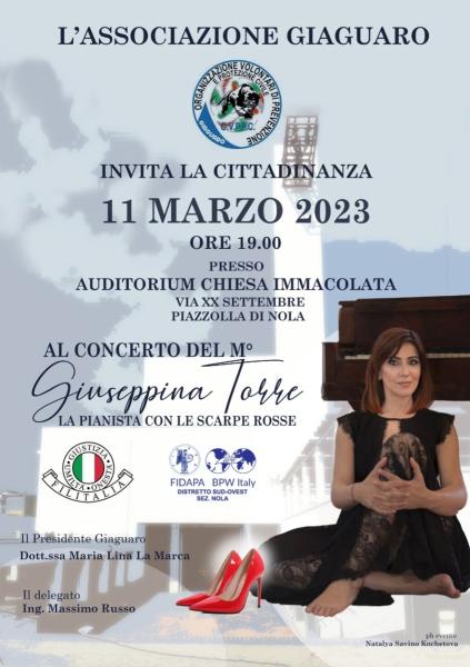 Concerti della Pianista e Compositrice Giuseppina Torre