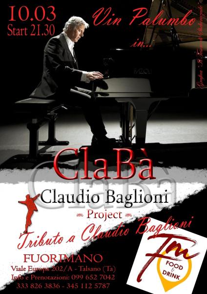 CLABÀ - tributo a Claudio Baglioni live al Fuorimano/Talsano (TA)