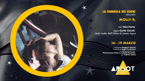 Argot Studio presenta il progetto speciale Ulysses 100 con Iaia Forte e Maurizio Panici