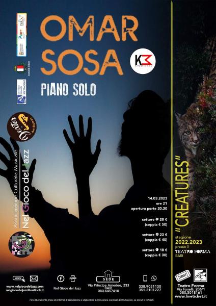 Il grande musicista cubano, esponente di punta del latin jazz,  presenta il suo nuovo progetto dedicato alla Diaspora africana