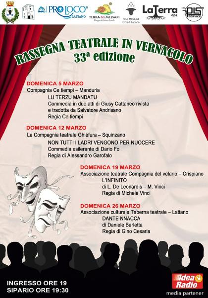 Rassegna teatrale in vernacolo - Non tutti i ladri vengono per nuocere