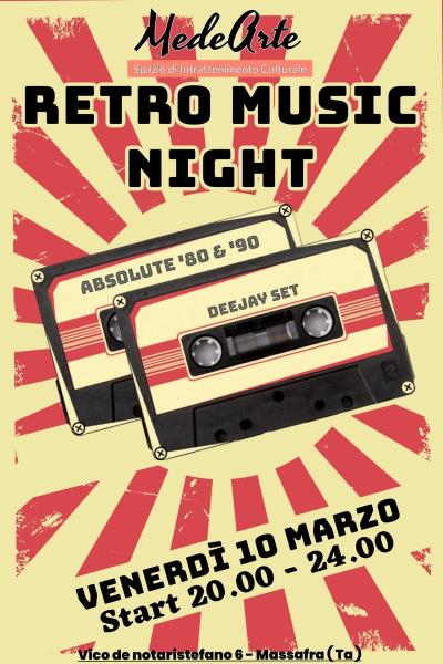 Dj set Retro Music Night