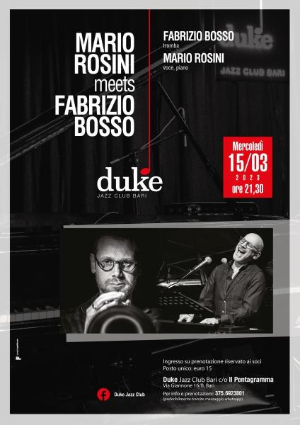 “Mario Rosini meets Fabrizio Bosso”