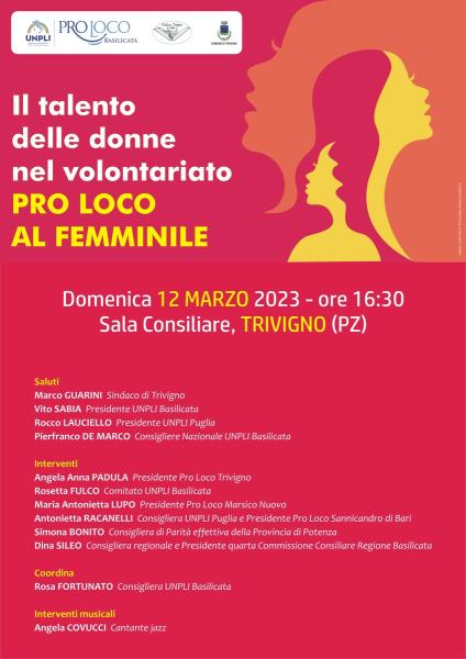 Il talento delle donne nel volontariato - Incontro