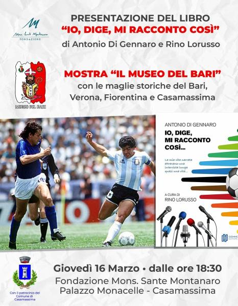 Antonio di Gennaro e "Il Museo del Bari" - mostra e presentazione libro