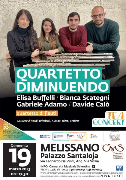 Tea Concert: Quartetto Diminuendo