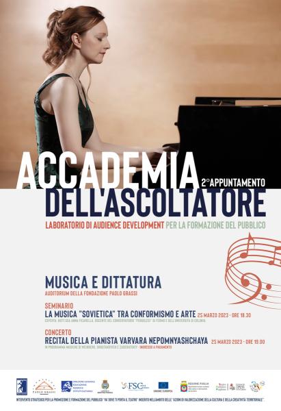 La musica "sovietica" tra conformismo e arte. Recital pianistico di Varvara Nepomnyashchaya