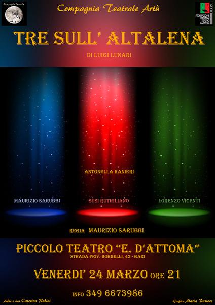 TRE SULL' ALTALENA di Luigi Lunari